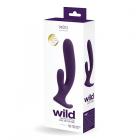 Vedo Wild Rechargeable Dual Vibe Purple Sex Toy Product
