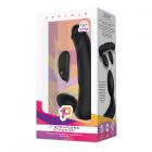 Pegasus 7" Strapless Strap-on - Black Sex Toy Product