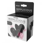 Nipplicious- Vibrating Nipple Suction Cups- Black Sex Toy Product
