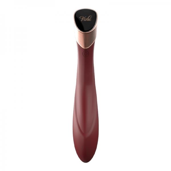 Manto Touch Panel G-spot Vibrator Wine Red Sex Toy Product
