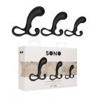 Sono 3-piece Prostate Stimulator Set - Black Sex Toy Product