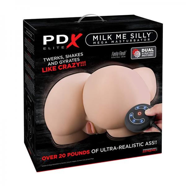 PDX Elite Milk-Me-Silly Mega Masturbator - Ivory Sex Toy Product