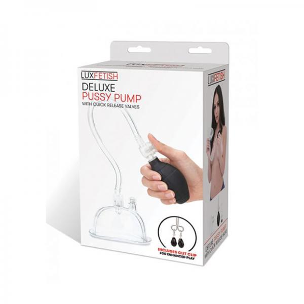 Lux Fetish Deluxe Pussy Pump With Quick-release Valves Sex Toy Product