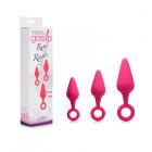 Gossip Rump Ringers Silicone Set Of 3 - Magenta Sex Toy Product