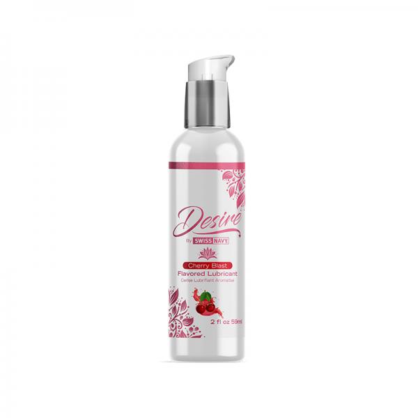 Desire Cherry Blast Flavored Lubricant 2 Oz Sex Toy Product