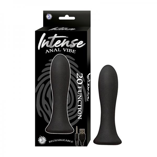 Intense Anal Vibe - Black Sex Toy Product