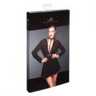 Noir Handmade Chiffon Minidress With Choker M Sex Toy Product