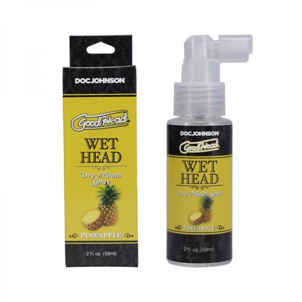 Goodhead Wet Head Dry Mouth Spray Pineapple 2 Fl. Oz. Sex Toy Product