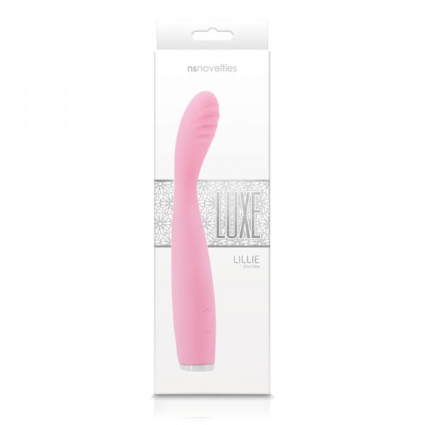 Luxe Lille Rechargeable Vibrator - Pink Sex Toy Product