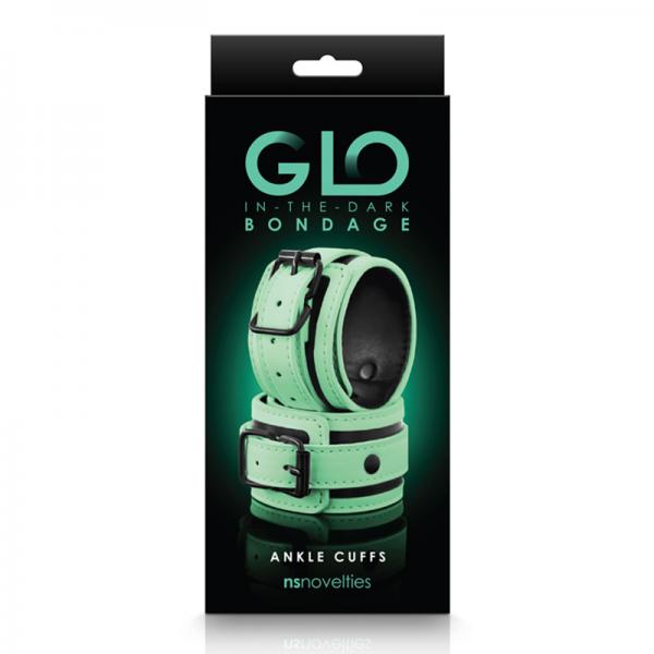 Glo Bondage Ankle Cuff Green Sex Toy Product