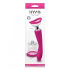 Inya Pump And Vibe With Interchangeable Suction Cups - Pink Sex Toy Product