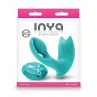 Inya Bump-n-grind Rechargeable Warming Dual Stimulator - Teal Sex Toy Product