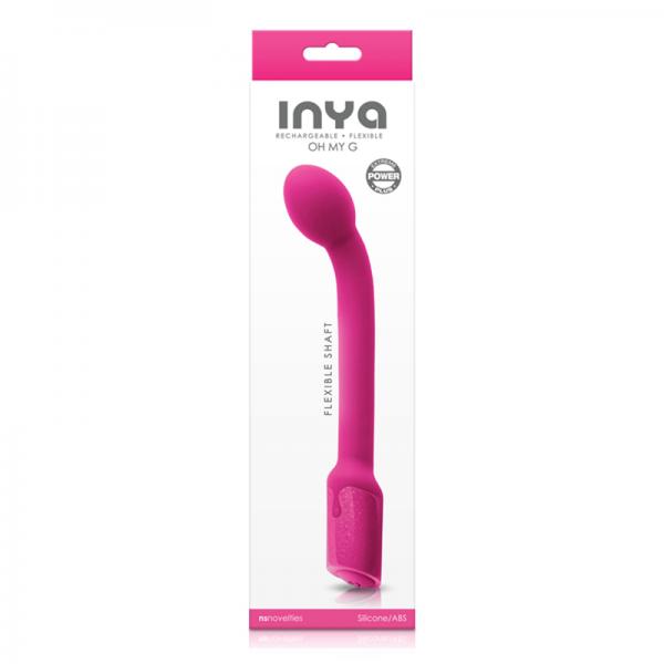 Inya Oh My G G-spot Vibrator Rechargeable Pink Sex Toy Product
