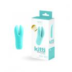 Vedo Kitti Rechargeable Dual Vibe Tease Me Turquoise Sex Toy Product