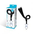 Glas 3" Horse Tail Glass Butt Plug Sex Toy Product