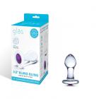 Glas 3.5" Bling Bling Glass Butt Plug Sex Toy Product