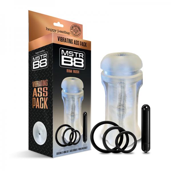 Happy Ending Mstr B8 Vibrating Ass Pack - Bum Rush Sex Toy Product