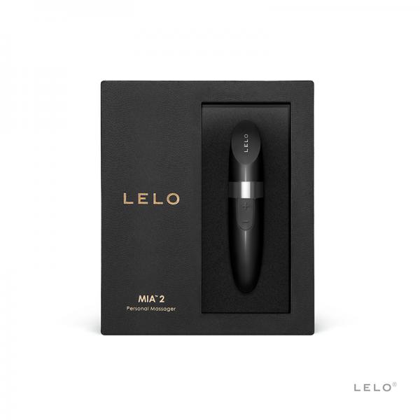 Lelo Mia 2 Rechargeable Lipstick Vibe - Black Sex Toy Product
