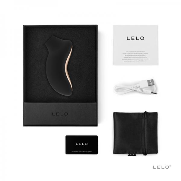 Lelo Sona 2 Clitoral Stimulator Rechargeable - Black Sex Toy Product