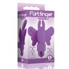 The 9's Flirt Finger Butterfly Finger Vibrator Purple Sex Toy Product
