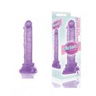 The 9's Diclets 8" Jelly Tpr Dong Purple Sex Toy Product