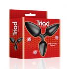 The 9's Triad 3-sided Butt Plug Smooth Sex Toy Product