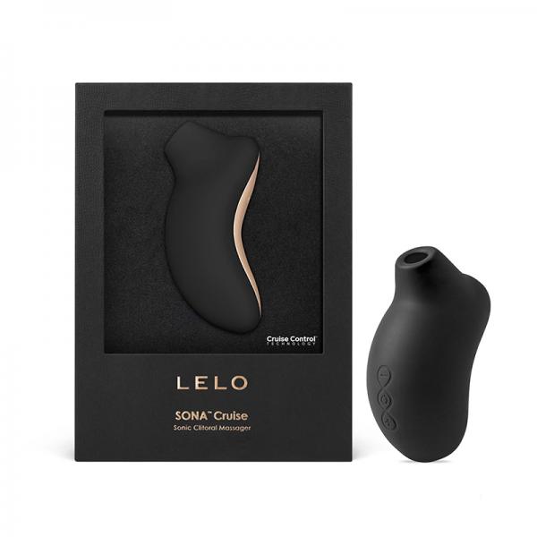 Lelo Sona Cruise Rechargeable Clitoral Stimulator - Black Sex Toy Product