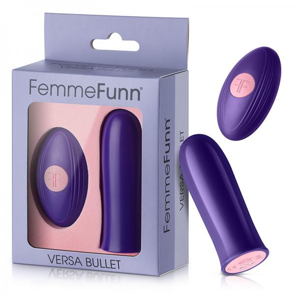 Versa Bullet W/ Remote Dark Purple Sex Toy Product