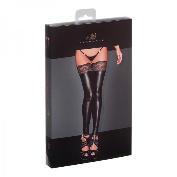Noir Handmade Powerwetlook Stockings Xxl Sex Toy Product