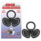 My Cockring The Triad Cockring & Ball Cinch Black Sex Toy Product