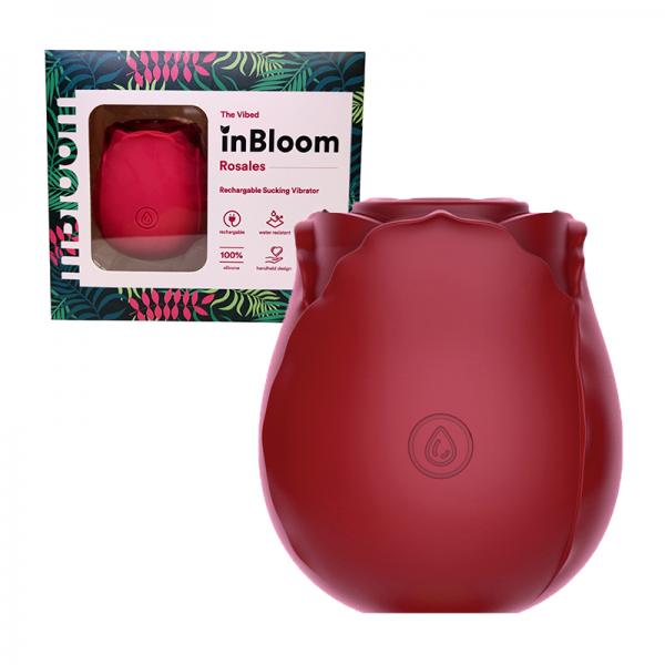 In Bloom Rosales Sucking Vibrator Sex Toy Product