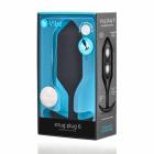 B-vibe Snug Plug 6 Black Sex Toy Product