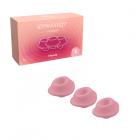 Premium Eco Heads Rose S (pkg Of 3) Sex Toy Product