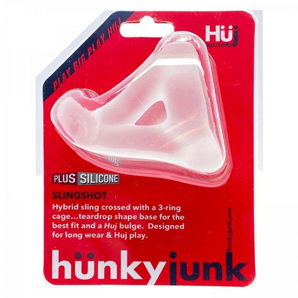 Hunkyjunk Slingshot 3-ring Teardrop Sling Ice Sex Toy Product