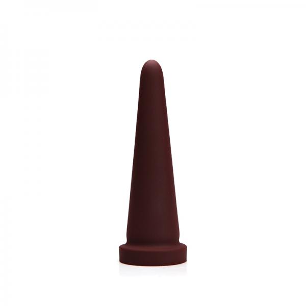 Tantus Cone Small Firm - Oxblood Sex Toy Product