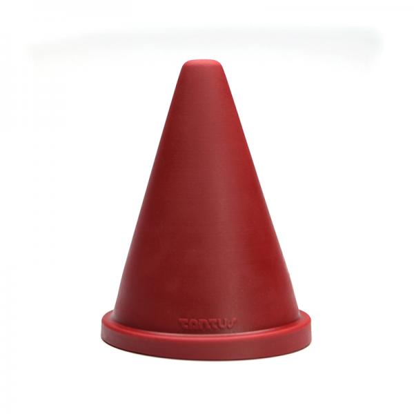 Tantus Cone Squat - True Blood Red Sex Toy Product
