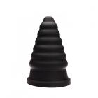 Tantus Cone Ripple - Black Sex Toy Product