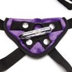 Tantus Velvet Vibrating Harness - Purple Sex Toy Product