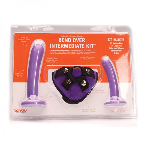 Tantus Bend Over Intermediate Harness Kit - Purple Haze Sex Toy Product