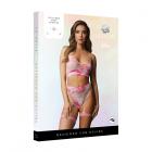 Shots Le Desir 2-piece Bra Set With Garters & Dazzling Sticker O/s Sex Toy Product