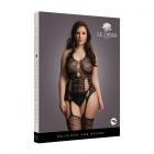 Shots Le Desir Lace Suspender Bodystocking Black Osx Sex Toy Product