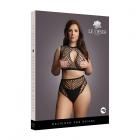 Shots Le Desir Duo Net Keyhole Bra Set Black Osx Sex Toy Product