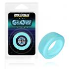 Rock Solid Sila-flex Glow-in-the-dark Big O C-ring Blue Sex Toy Product