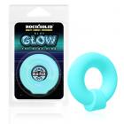 Rock Solid Sila-flex Glow-in-the-dark Mega Ring Blue Sex Toy Product