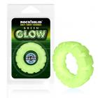Rock Solid Sila-flex Glow-in-the-dark The Tire C-ring Green Sex Toy Product