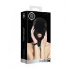 Ouch Velvet & Velcro Mask With Mouth Opening Sex Toy Product
