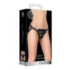 Ouch Velvet & Velcro Adjustable Harness With O-ring Sex Toy Product