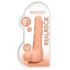 Real Rock Realistic Dildo With Balls - 9" - 23 Cm - Vanilla Sex Toy Product