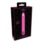 Royal Gems - Shiny - Abs Rechargeable Bullet - Pink Sex Toy Product
