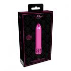 Royal Gems - Glitz - Abs Rechargeable Bullet - Pink Sex Toy Product